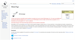 Desktop Screenshot of bitmessage.org